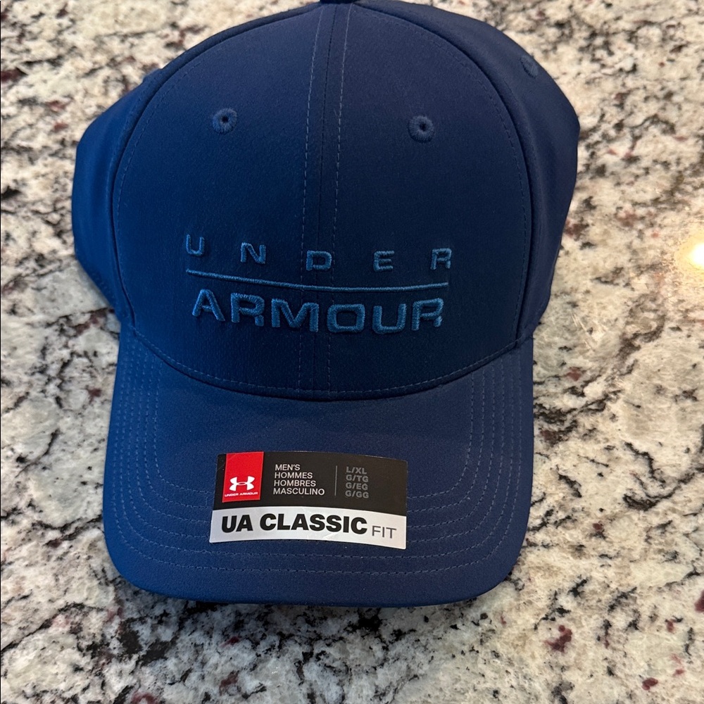 Under Armour Navy Blue Classic Fit Cap